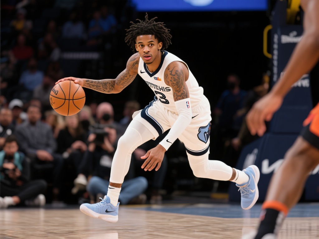 在最近的比赛中，莫兰特的表现让人大跌眼镜