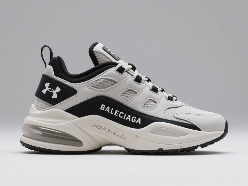 【装备动态】安德玛携手巴黎世家全新联名鞋款再度揭晓 在时尚与运动交融的潮流浪潮中,联名款鞋履